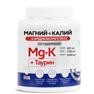 Vitauct Магний + Калий кардиокомплекс, 130 гр.
