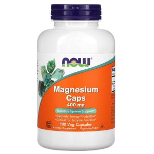 Now Magnesium 400 мг., 180 капс.