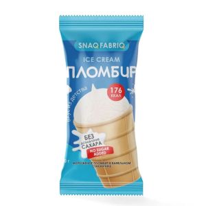 Snaq Fabriq Мороженое в вафельном стаканчике, 80 гр.