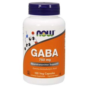 Now GABA 750 мг., 100 капс.