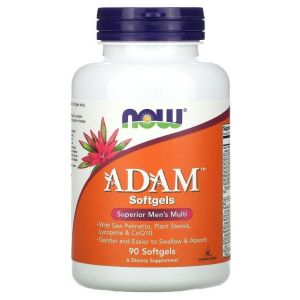 Now Adam - Men's Multivitamin, 90 гел. капс.