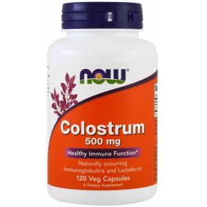 Now Colostrum 500 мг., 120 капс.