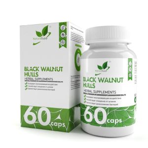 Natural Supp Black Walnut hulls, 60 капс.