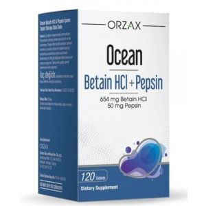 Orzax Ocean betaine hcl + pepsin, 120 таб.