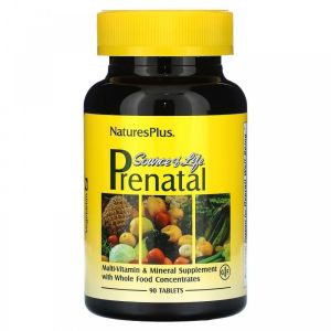 Natures Plus Source of Life Prenatal, 90 таб.