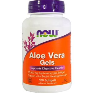 Now Aloe Vera 10000 мг., 100 гел.капс.