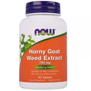 Now Horny Goat Weed Extract 750 мг., 90 табл.