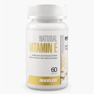 Maxler Vitamin E 150 мг., 60 гел. капс.