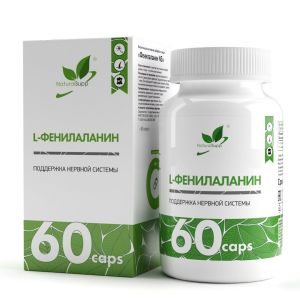 Natural Supp L-Phenylalanine, 60 капс.