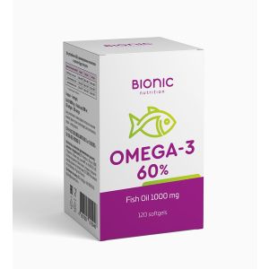 Bionic Nutrition Omega-3 60%, 120 капс.