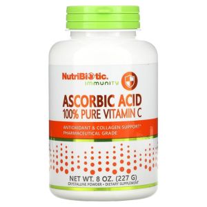 NutriBiotic Ascorbic Acid, 227 гр.