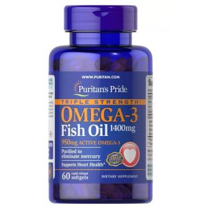 Puritan's Omega-3 1400мг., 60 капс.