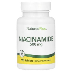 Natures Plus Niacinamide 500 мг., 90 таб.