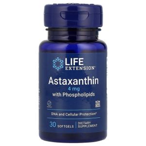 Life Extensiosn Astaxanthin with Phospholipids 4 мг., 30 гел. капс.
