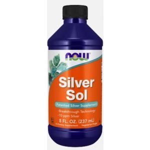 Now Silver Sol 10 Ppm Liquid, 237 мл.