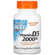 Doctor's Best D3 2000 IU, 180 капс.