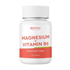Bionic Nutrition Magnesium Chelate + B6, 120 капс.