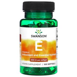 Swanson Vitamin E 400, 100 гел. капс.