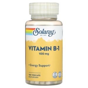 Solaray Vitamin B-1 100 мг, 100 капс.