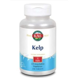 KAL Kelp Iodine 225 мкг, 250 таб.