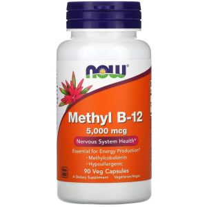 Now Vitamin Methyl B-12 5000 мкг., 90 капс.