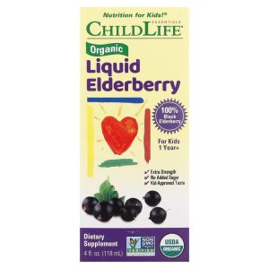 ChildLife Organic Liquid Elderberry, 118 мл.