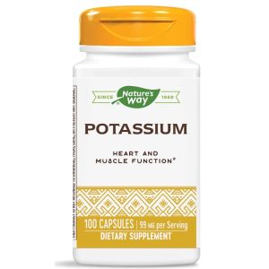 Natures way Potassium, 100 капс.