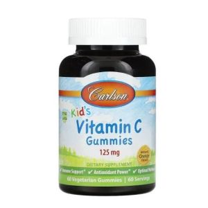 Carlson Labs Kids Vitamin C 125 мг, 60 жев.мар.