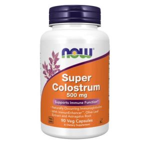 Now Super Colostrum 500 мг, 90 капс.