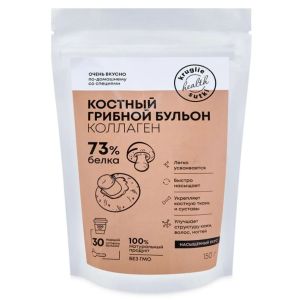 Круглые сутки Костный Бульон Грибной, 150 гр.