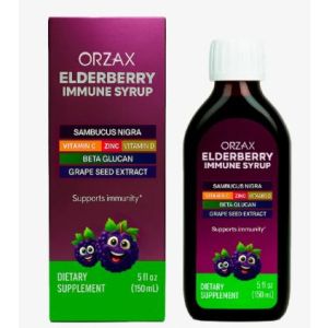 Orzax Elderberry Immune Syrup, 150 мл.