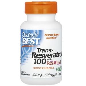 Doctor Best Trans-Resveratrol 100 мг, 60 капс.