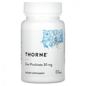 Thorne Research Zinc picolinate 30 мг., 60 капс.