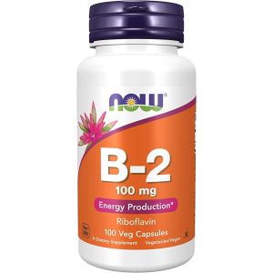Now Vitamin B-2 100 mg., 100 капс.