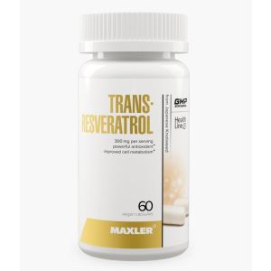 Maxler Trans-Resveratrol, 60 капс.
