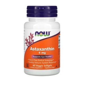 Now Astaxanthin 4 мг., 60 гел.капс.