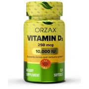 Orzax Vitamin D3 10.000 IU., 120 гел.кап.