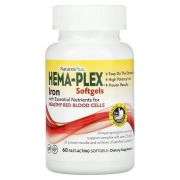 Natures Plus Hema-Plex, 60 гел. капс.