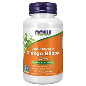 Now Ginkgo Biloba 120 мг., 100 капс.