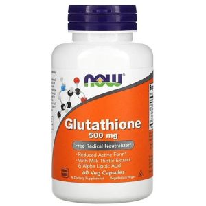 Now Glutathione 500 мг., 60 капс.