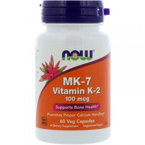 Now MK-7 Vitamin K2 100 мкг., 60 капс.