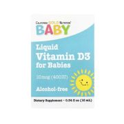 California Gold Nutrition, Витамин D3 для детей, 10 мл.