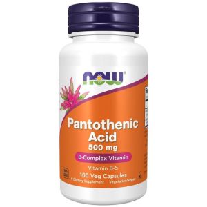 Now Pantothenic Acid 500 мг., 100 капс.