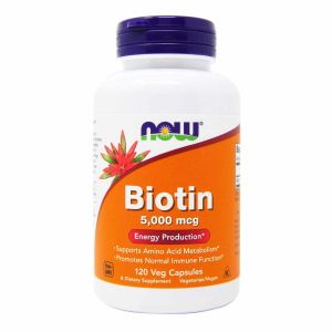 Now Biotin 5000 мкг., 120 капс.