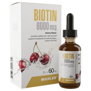 Maxler Biotin 6000 mcg. 60 мл.