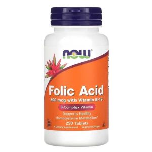 Now Folic Acid 800 mcg., 250 таб.