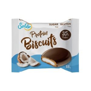 Solvie Protein Biscuits глазированное, 55 гр.