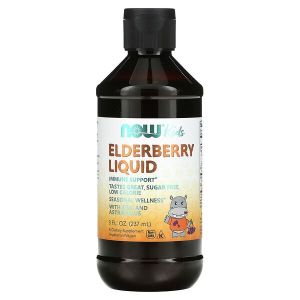 Now Kids Elderberry liquid, 237 мл.